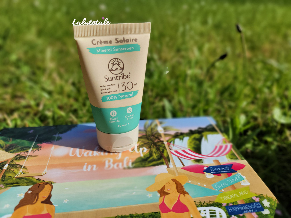 crème solaire Glowria box beauté