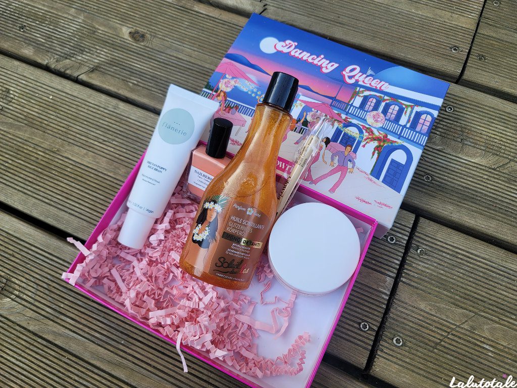 Dancing Queen contenu unboxing box glowria