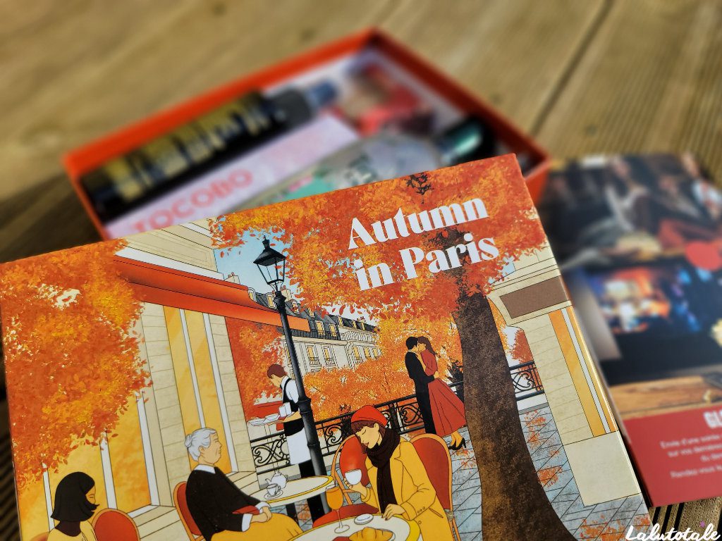 Glowria box Autumn in Paris Octobre 2024 unboxing