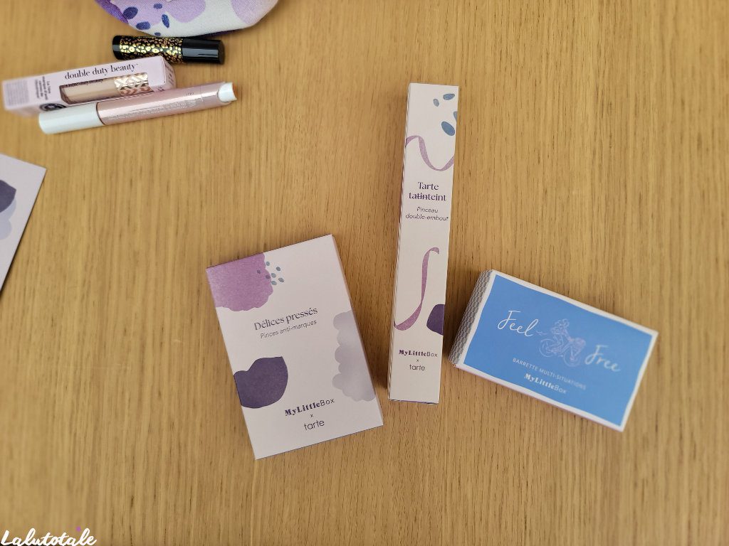 Mylittlebox tarte box beauté Octobre 2024