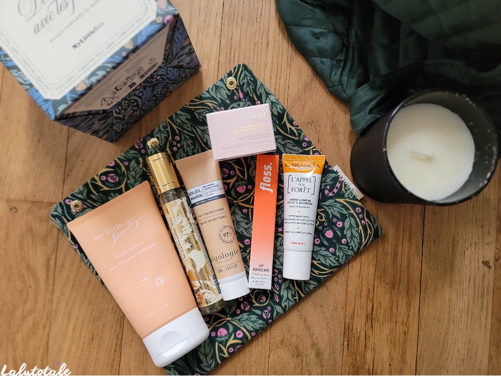 mylittlebox hiver étincelant Novembre Décembre 2024 unboxing