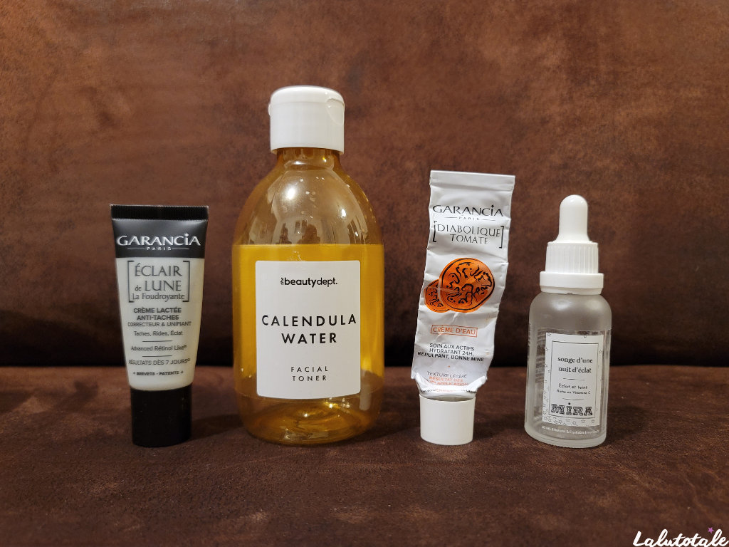 produits visage terminés Novembre 2024