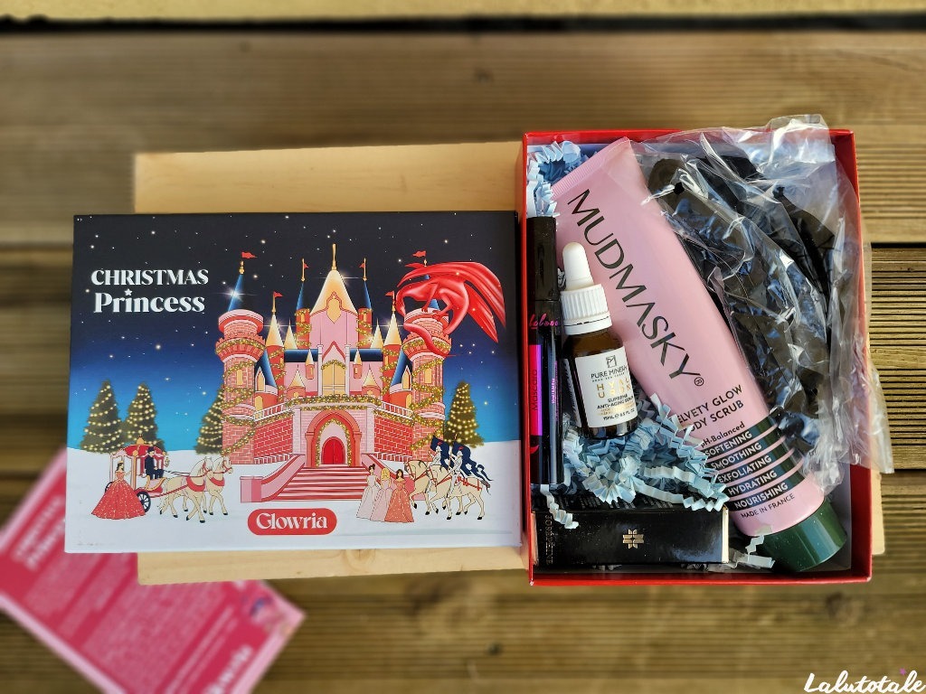 Christmas Princess contenu unboxing box glowria