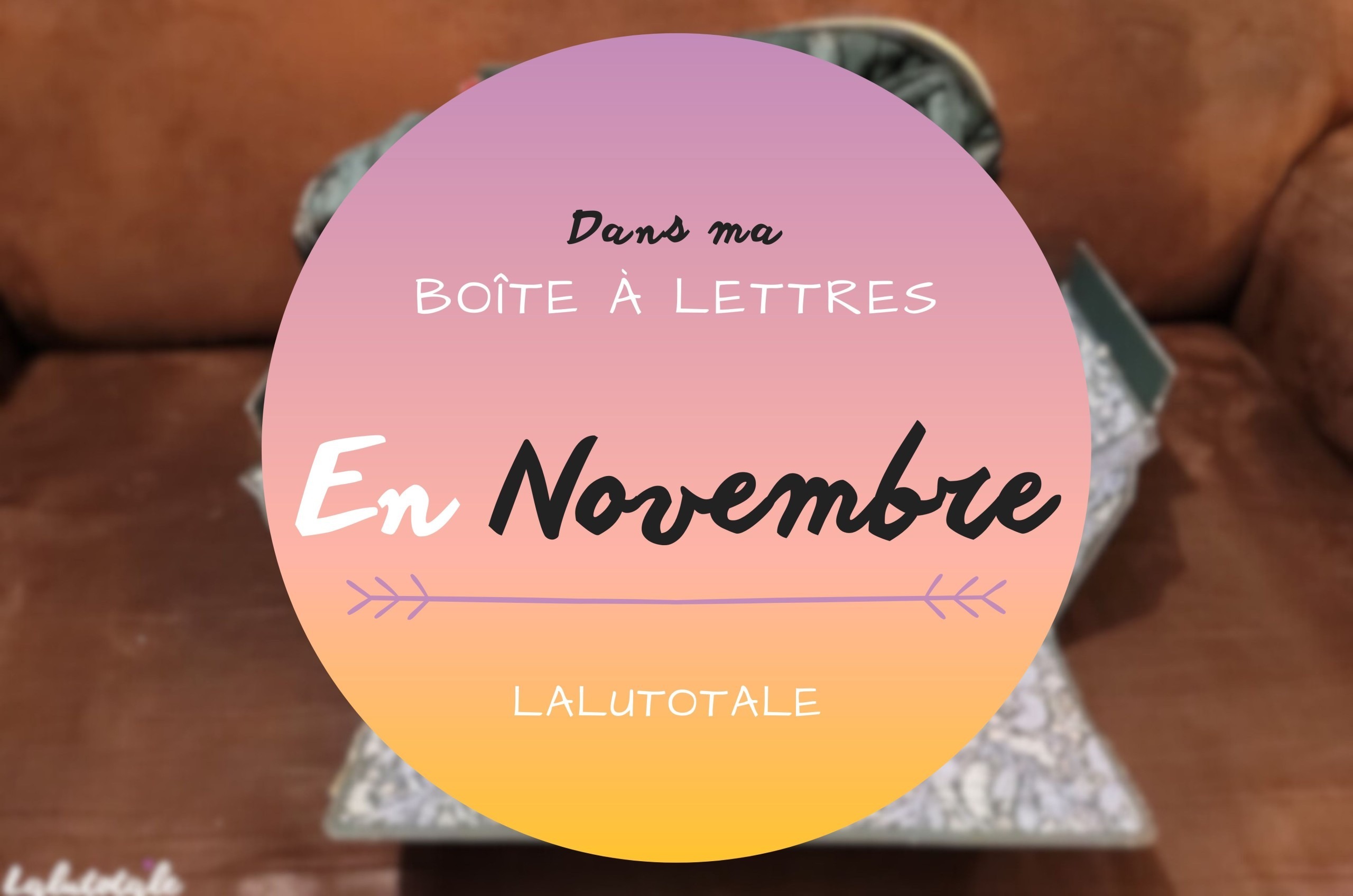 Haul les coeurs en Novembre 2024 ! Boîte à lettres et résumé du mois