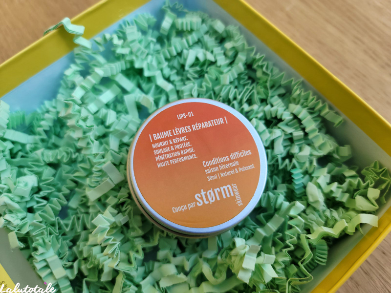 baume à lèvres réparateur STORM SKINWEAR