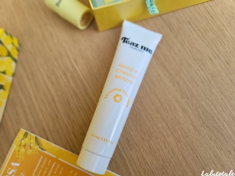 masque cheveux mimosa Teaz Me