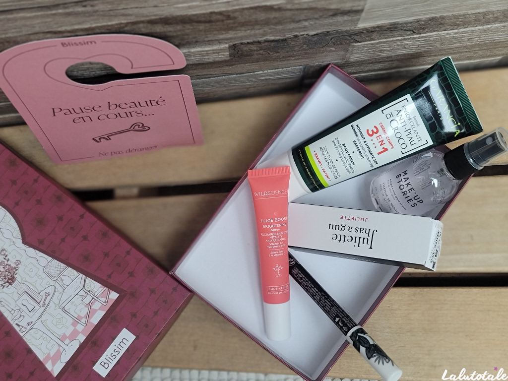 box beauté BLISSIM unboxing Février 2025