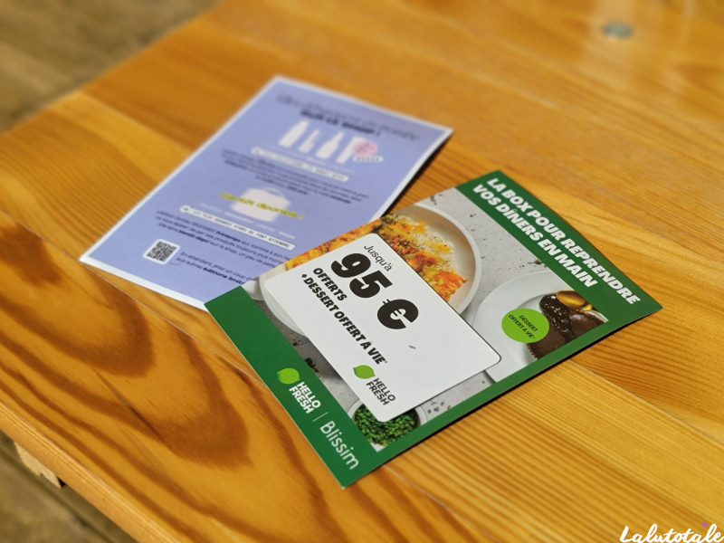 blissim réduction HelloFresh promo