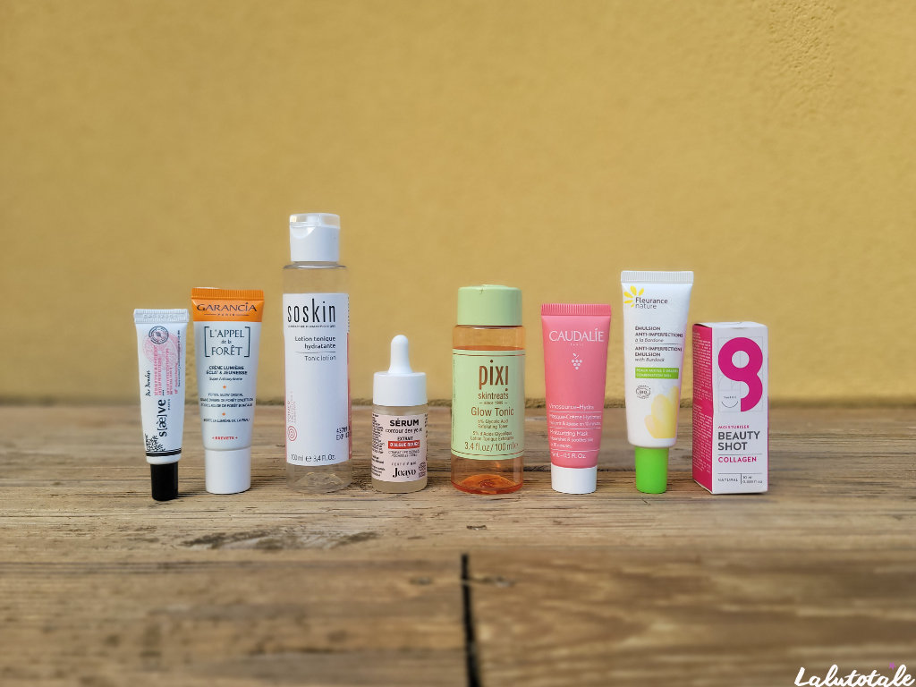 produits visage terminés Février 2025