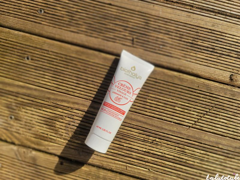 crème visage velours Biothalys