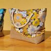 Samba seventies estival jaune-00001 Maxi cabas estival Samba - Yellow Seventies (sous licence)