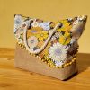Samba seventies estival jaune-00012 sac cabas jaune XXL maxi Samba Sacôtin créateur couture