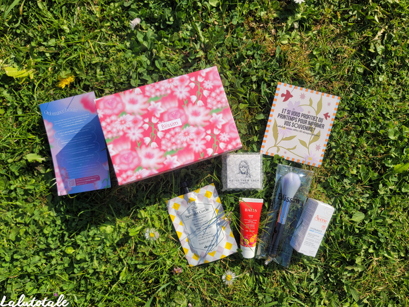 box blissim beauté Avril 2025 Pretty spring unboxing