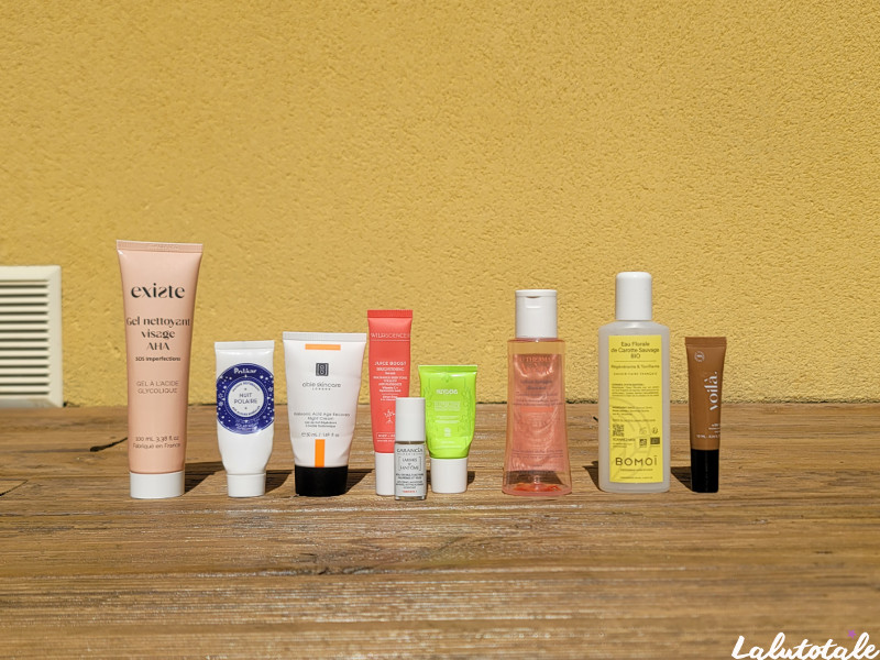 produits visage terminés Mars 2025