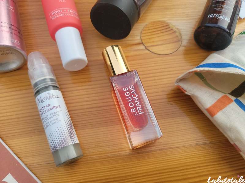 Huile lèvres orange Le Rouge Français