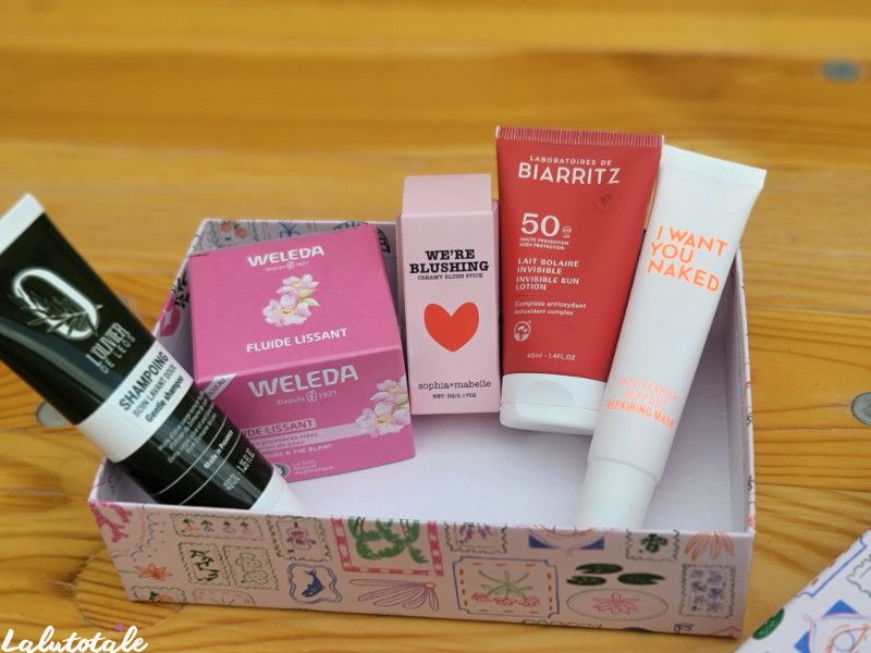 box blissim Mai 2025 Escales unboxing