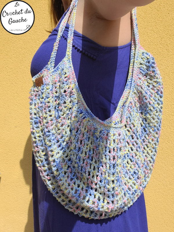 sac filet crochet Banana boutique créatrice