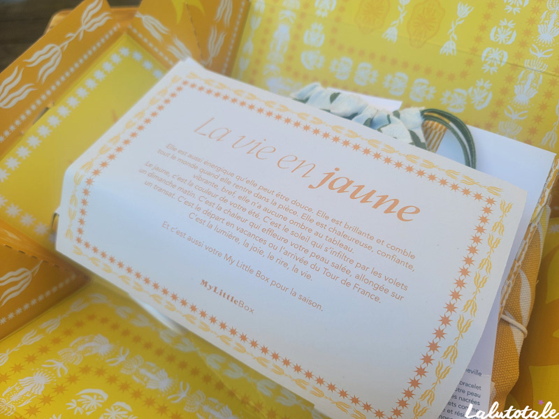 (MYLITTLEBOX) La Vie en Jaune avec THE double box de l&rsquo;été ! ☀️