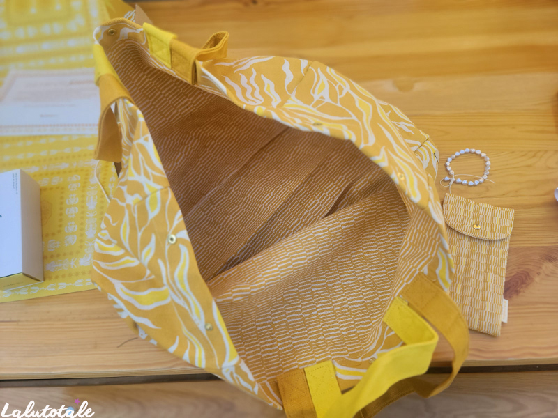 intérieur Sac cabas tissu Mylittlebox été 2025