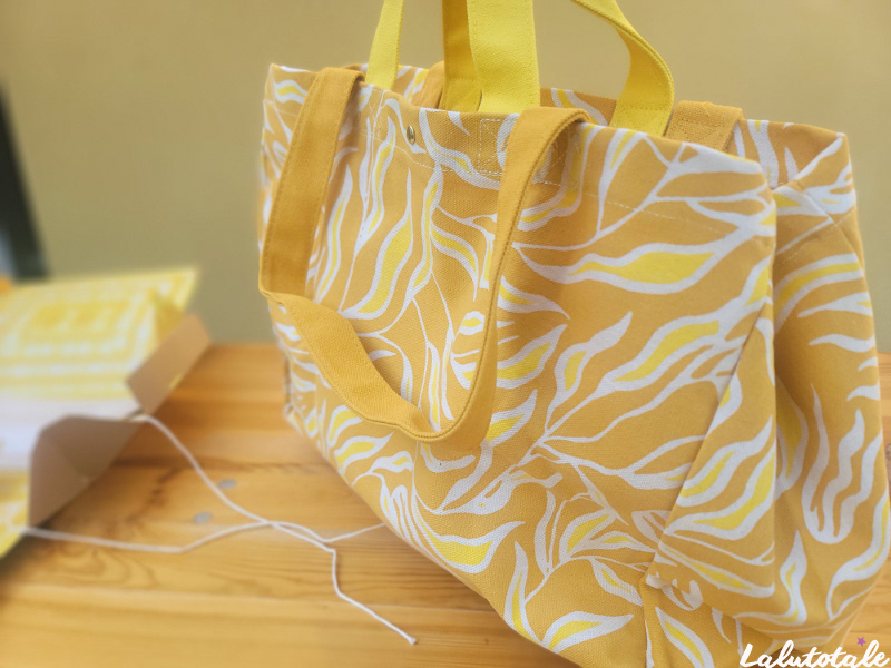 Sac cabas tissu Mylittlebox été 2025