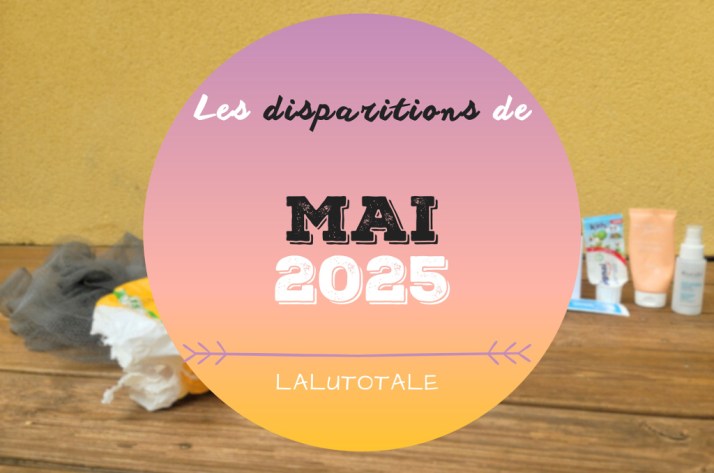 ✞ Les disparitions dans ma salle de bains en Mai 2025 ✞