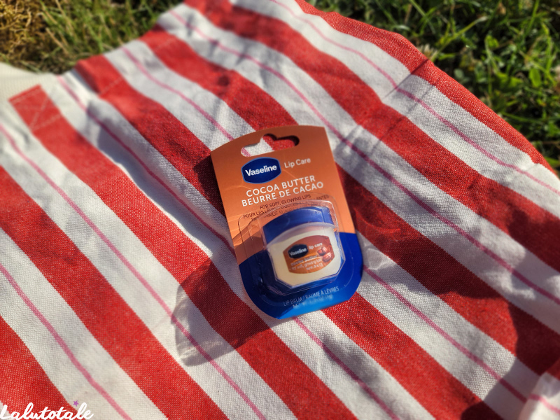 vaseline beurre de cacao lèvres