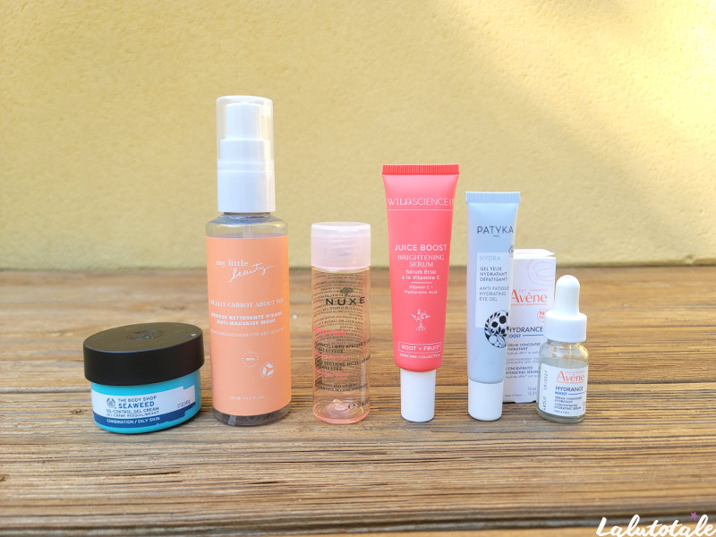 produits visage terminés Juin 2025