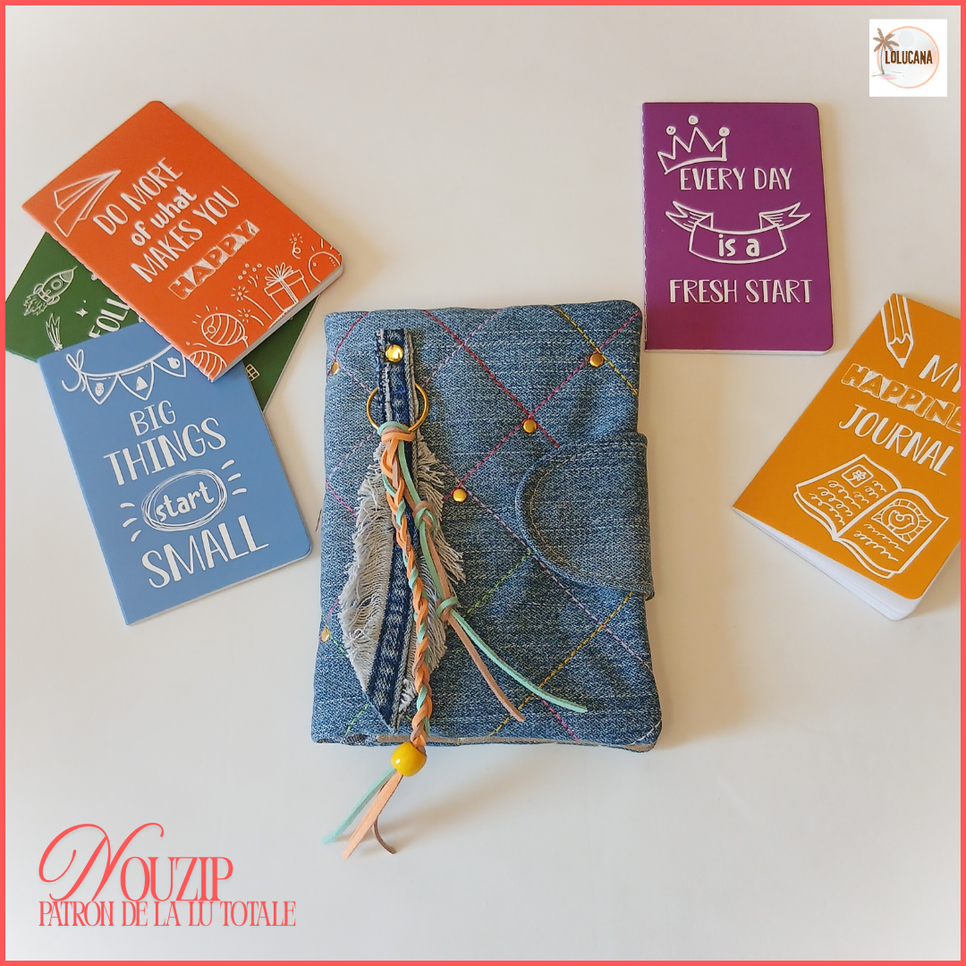 (Tuto Couture) NOUZIP, la pochette à liseuse et organiseur multi-compartiments – Image 22