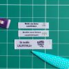 Licence commerciale artisanale vente couture LaLutotale patron modèle étiquette à coudre