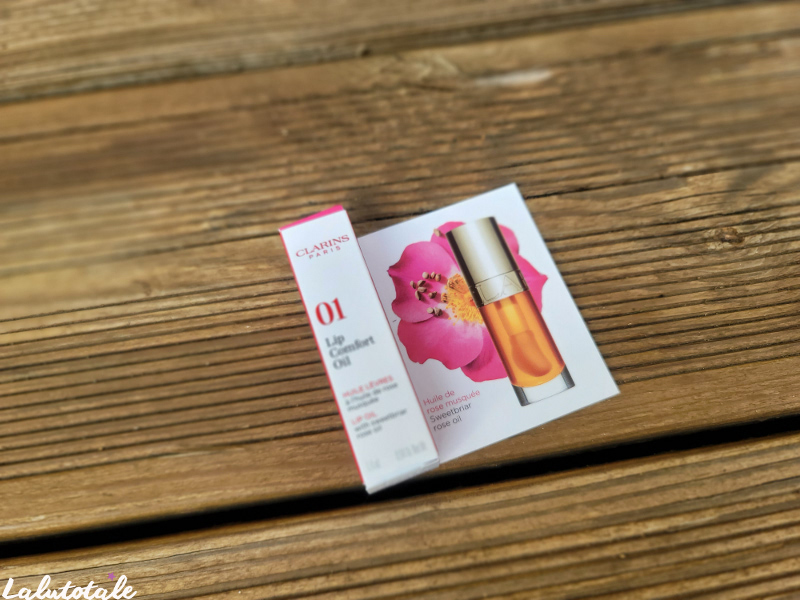 clarins lip comfort oil huile lèvres