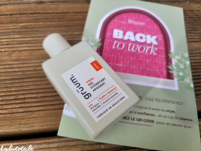 grüum gel hydratant apaisant