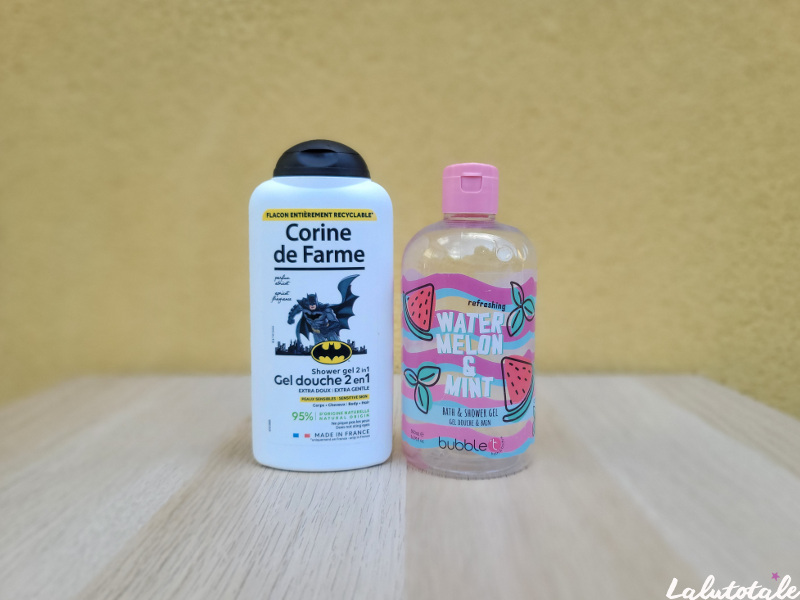 produits douche terminés Septembre 2025