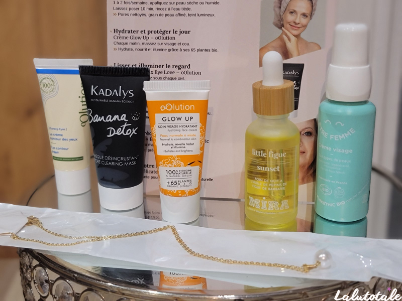 contenu box beauté Etern'elle Novembre 2025