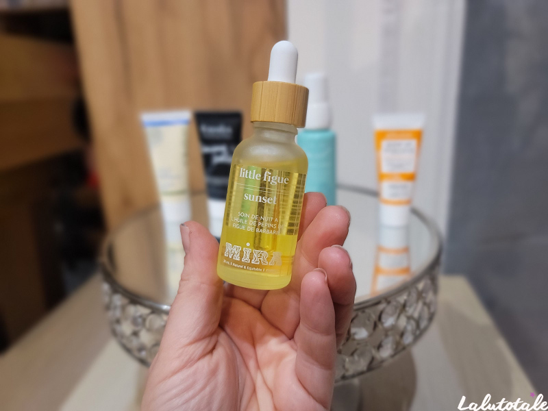 sérum nuit MIRA little figue sunset
