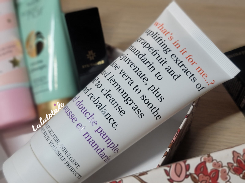 WHAT'S IN IT FOR ME..? Gel douche pamplemousse et mandarine
