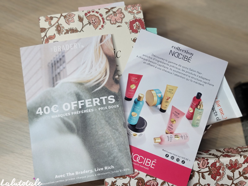codes promos box beauté Blissim Novembre