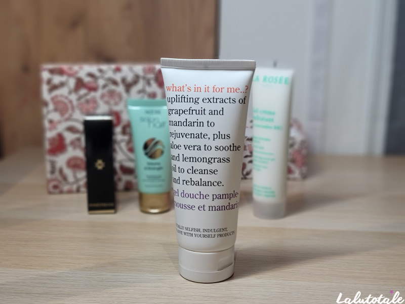 gel douche pamplemousse mandarine