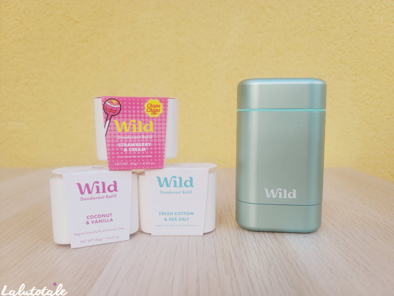 Wild déodorants rechargeables haul unboxing review beauté