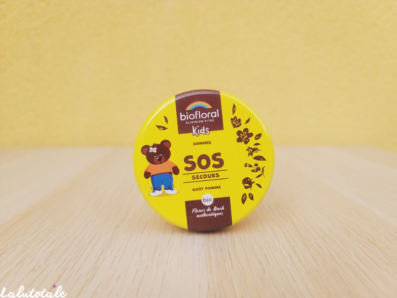 SOS kids gomme Biofloral pomme sommeil fleurs bach