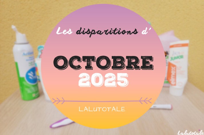 ✞ Les disparitions dans ma salle de bains en Octobre 2025 ✞
