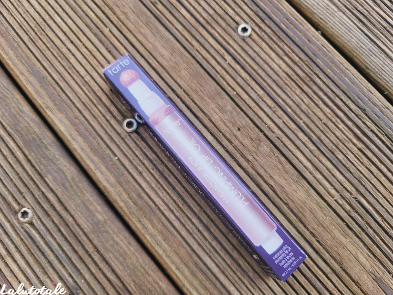 Huile scintillante et repulpante pour les lèvres Mulberry Maracuja TARTE