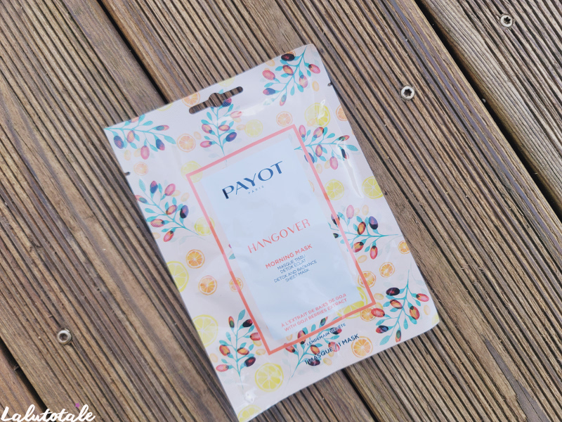 Payot masque tissu Eclat Hangover