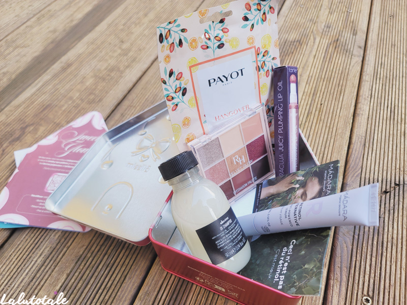 blissim box décembre Sweet glow unboxing