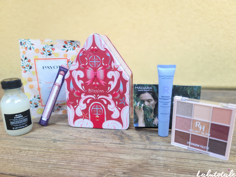 blissim box décembre Sweet glow unboxing