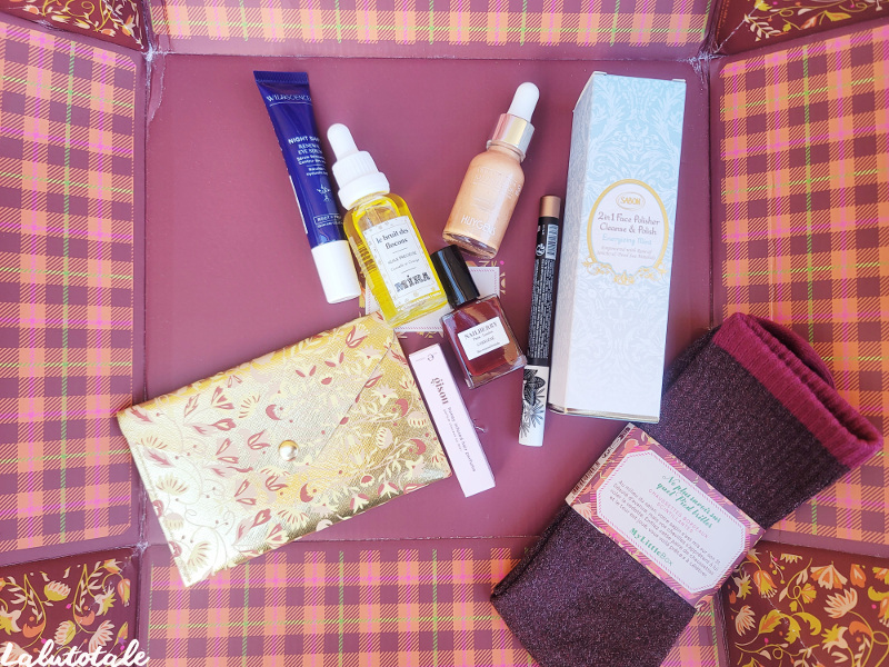 Mylittlebox novembre décembre dear Santa anglaise concours cosmétiques