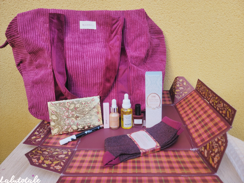 Mylittlebox unboxing Noël anglaise dear Santa