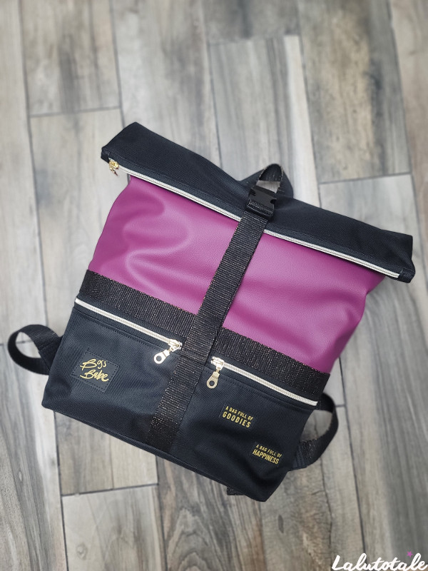 sac à dos Troïka sacôtin unique LaLutotale cousu main