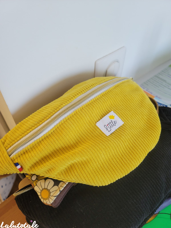 sac banane jaune enfant