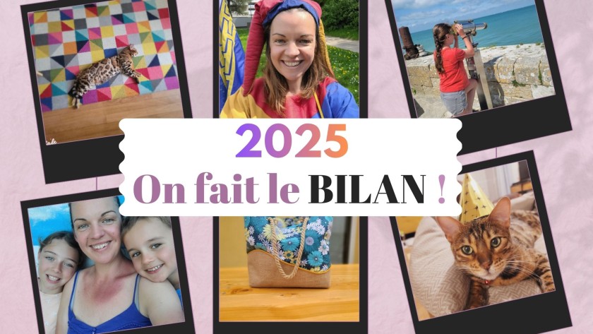 🎉 Bye bye 2025 ! 🎊 Bilan du blog, accomplissements, projets, vie de maman…