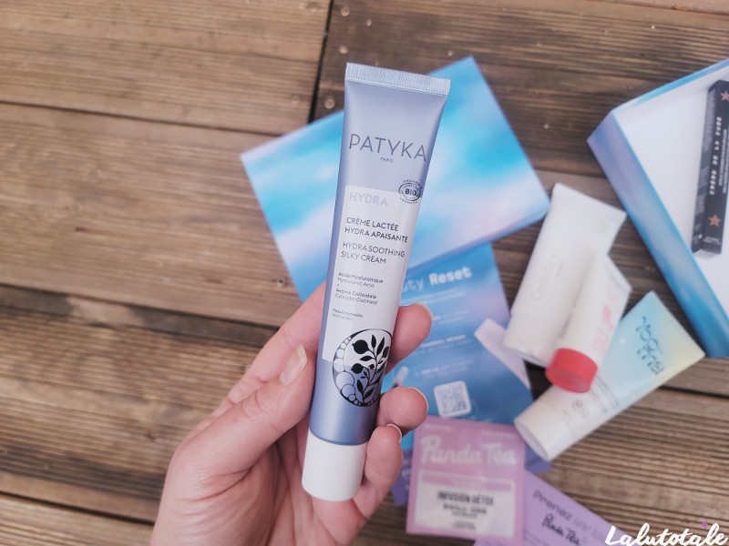 crème lactée hydra apaisante PATYKA